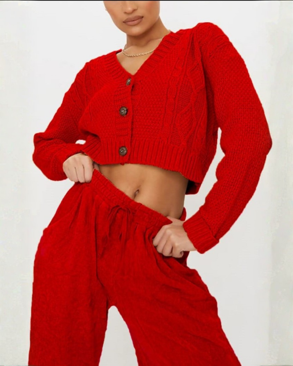 Chunky Cable Cardigan