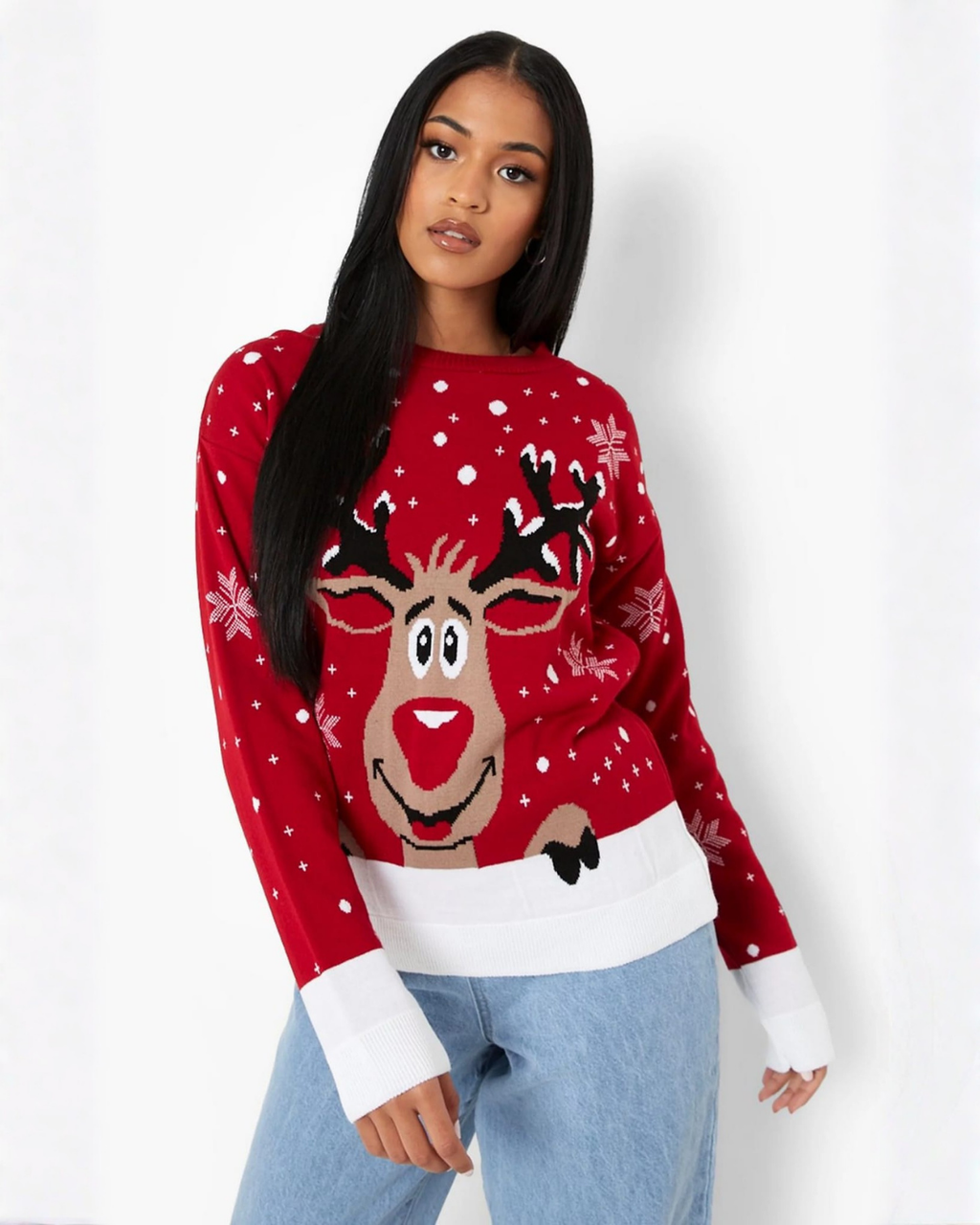 Pompom Xmas Jumper