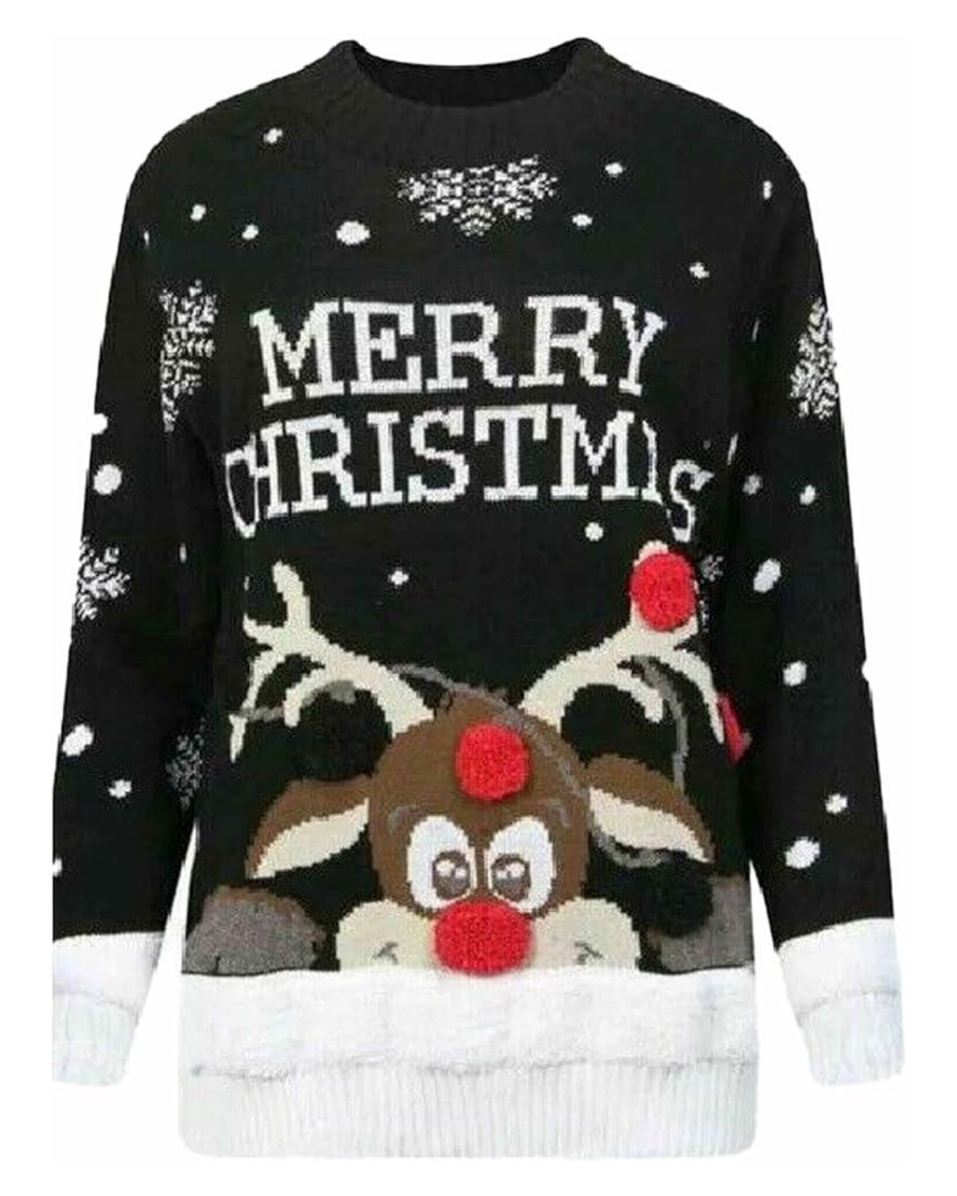 Pompom Holiday Sweater