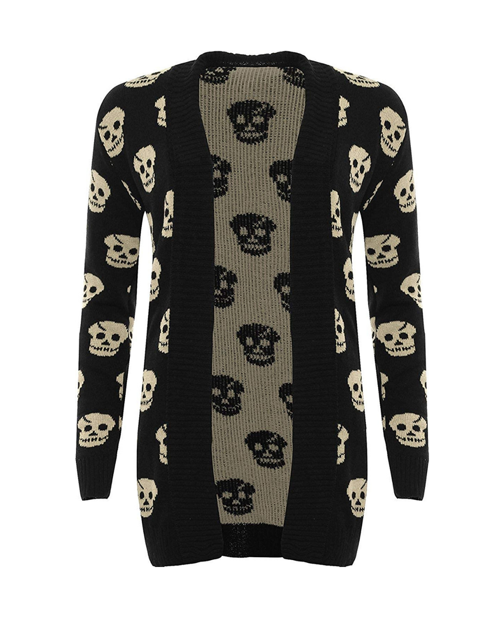 Skull Knit Cardigan