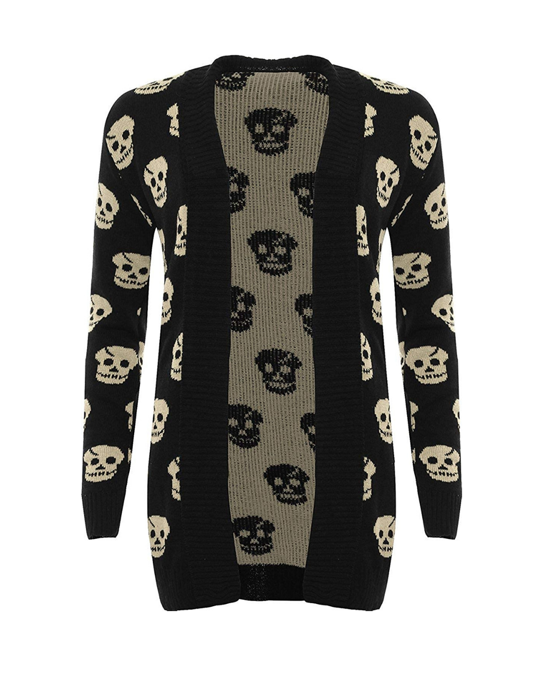 Skull Knit Cardigan