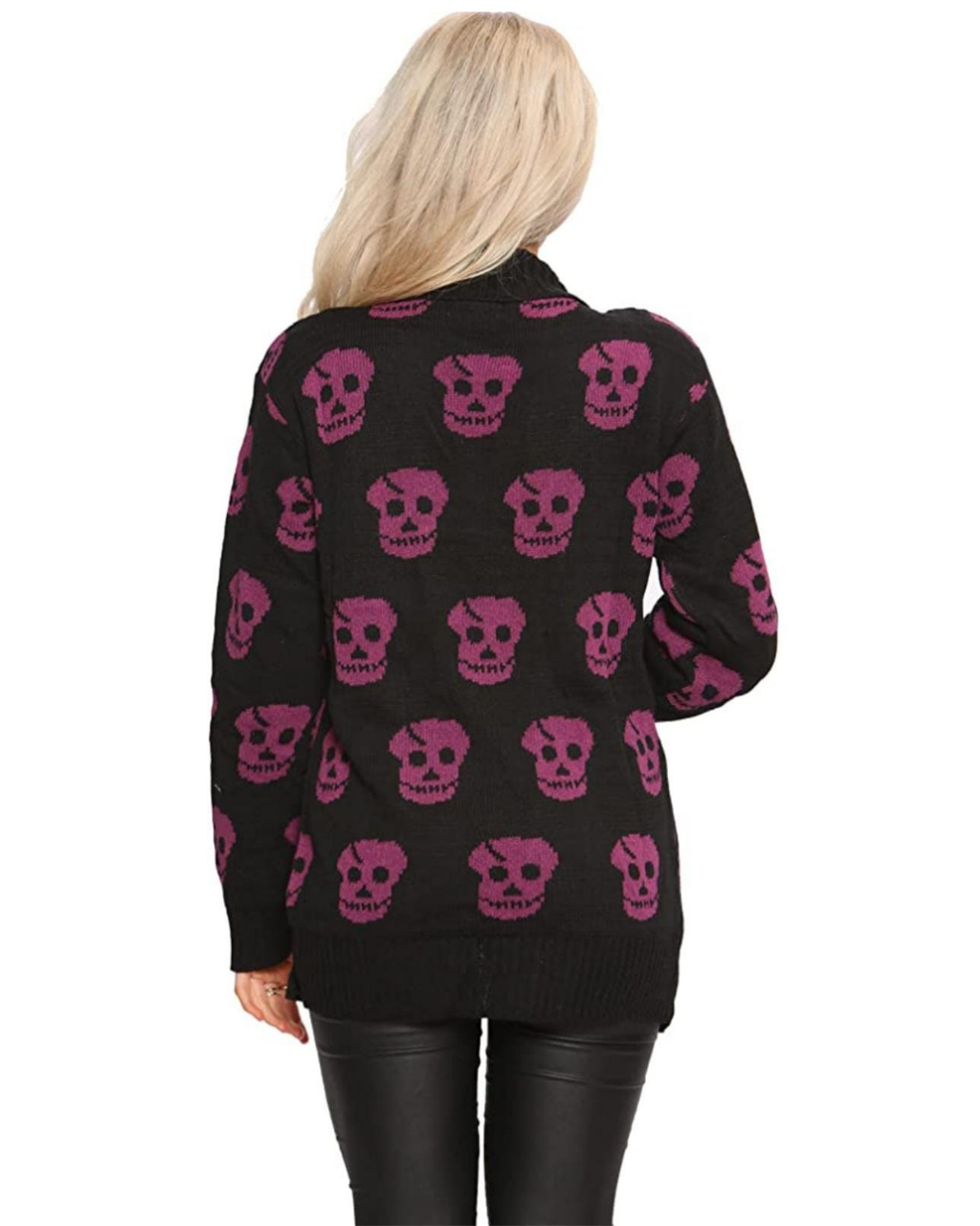 Skull Knit Cardigan