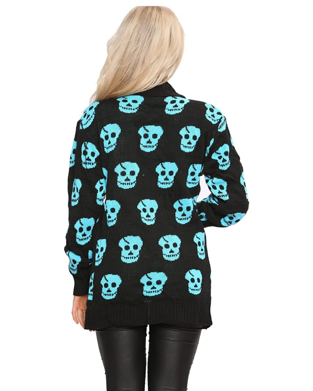 Skull Knit Cardigan