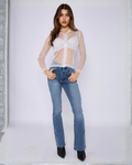Mesh Button Top