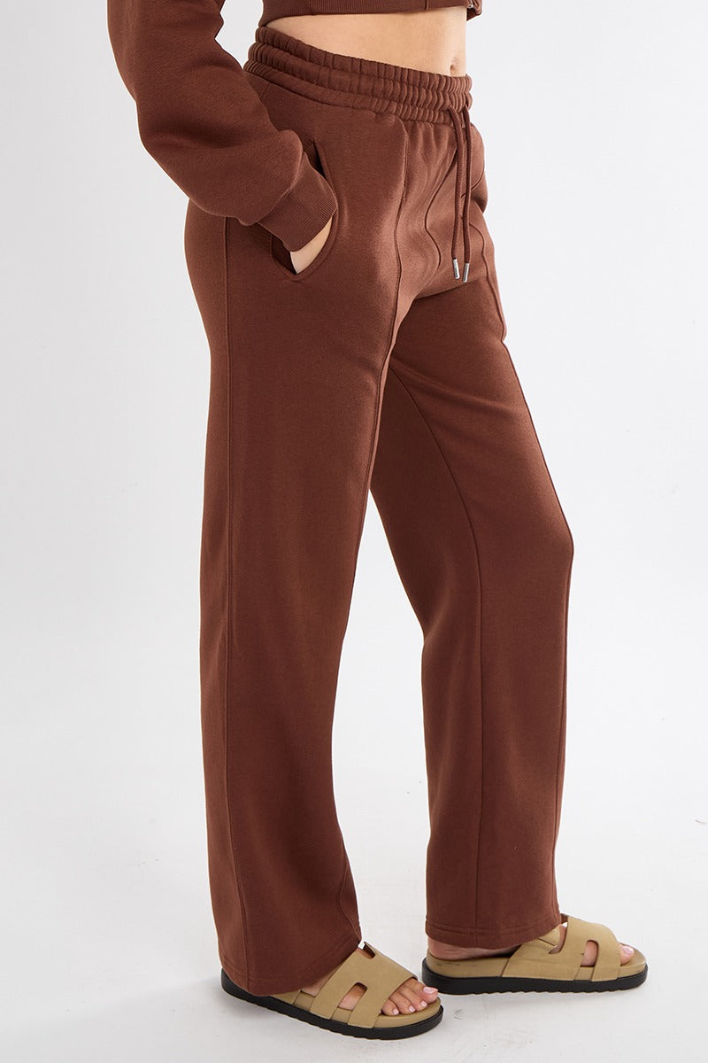 Ribbed Corset Fit Trousers Set – Stylish Two-Piece Co-Ord for Everyday Wear