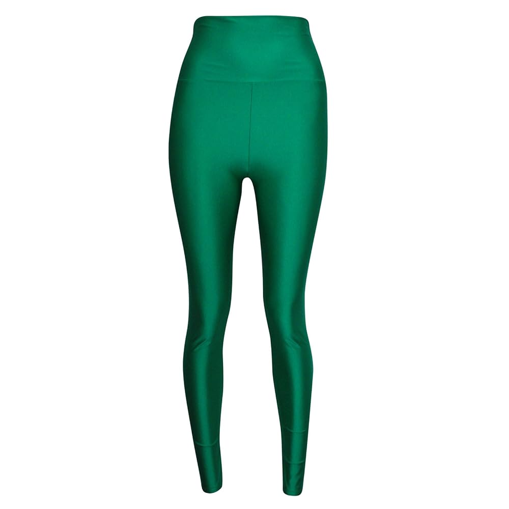 Women’s Disco Legging – Shiny High-Waist Stretch Pants for Party & Club
