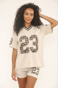 Graphic Football Jersey